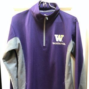 University of Washington UW quarter zip